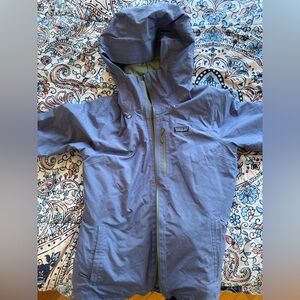Patagonia Insulated Powder Town Ski/Snowboard Jacket in Current Blue